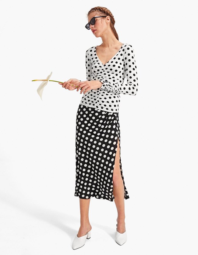 stradivarius dots a lot stradivarius clothing size chart