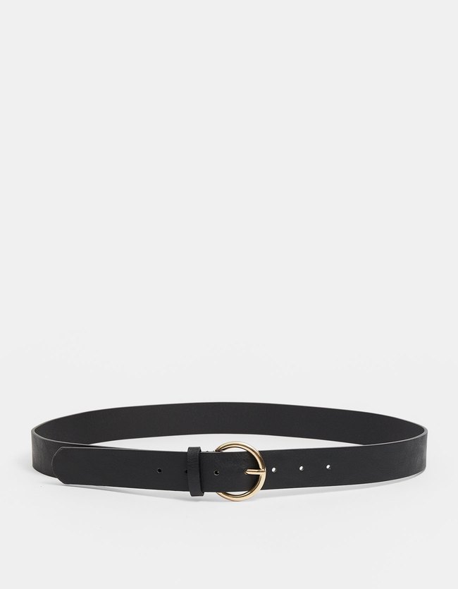 Stradivarius Nieuwe Basic Riem Dames Zwart 70 stradivarius kopen in de aanbieding Stradivarius Nieuwe Basic Riem Dames Zwart 70 stradivarius kopen in de aanbieding
