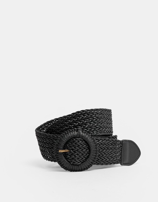 Stradivarius Riem Van Gevlochten Touw Dames Zwart 70 stradivarius kopen in de aanbieding Stradivarius Riem Van Gevlochten Touw Dames Zwart 70 stradivarius kopen in de aanbieding