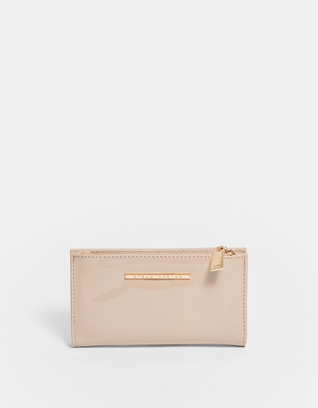 Stradivarius Monedero Charol Dames Ecru stradivarius kopen in de aanbieding Stradivarius Monedero Charol Dames Ecru stradivarius kopen in de aanbieding