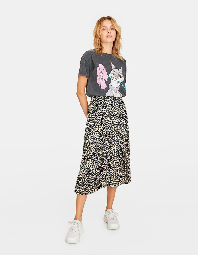 Stradivarius Printrok Met Knopen Dames Beige Xs stradivarius kopen in de aanbieding Stradivarius Printrok Met Knopen Dames Beige Xs stradivarius kopen in de aanbieding