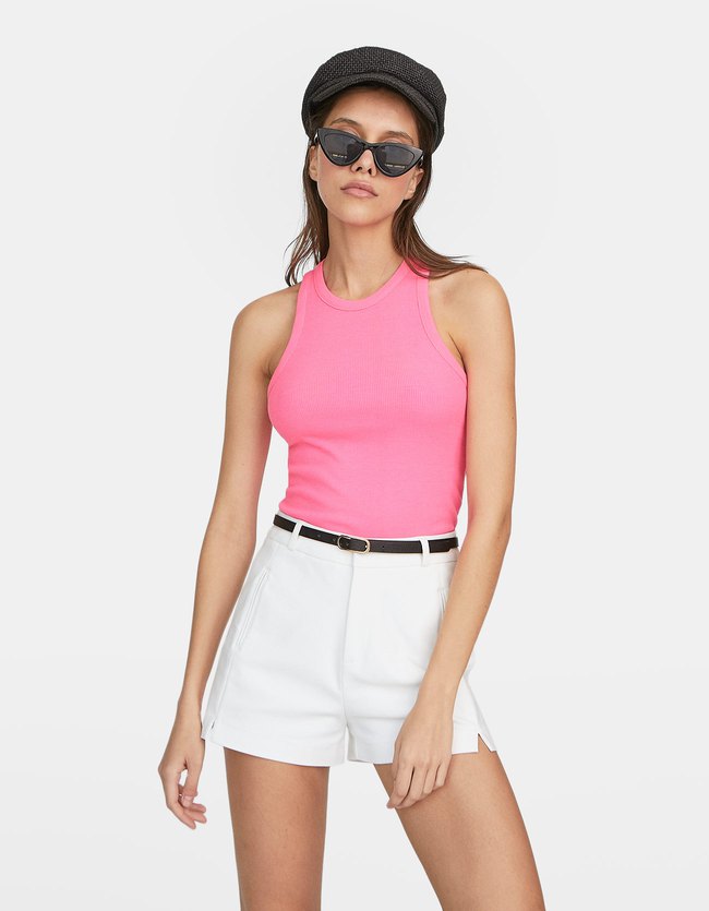 Stradivarius Elegante Short Dames Wit 36 stradivarius kopen in de aanbieding Stradivarius Elegante Short Dames Wit 36 stradivarius kopen in de aanbieding