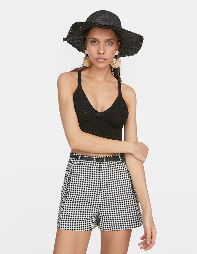 Stradivarius Fluid Short Met Print Dames Wit 36 stradivarius kopen in de aanbieding Stradivarius Fluid Short Met Print Dames Wit 36 stradivarius kopen in de aanbieding