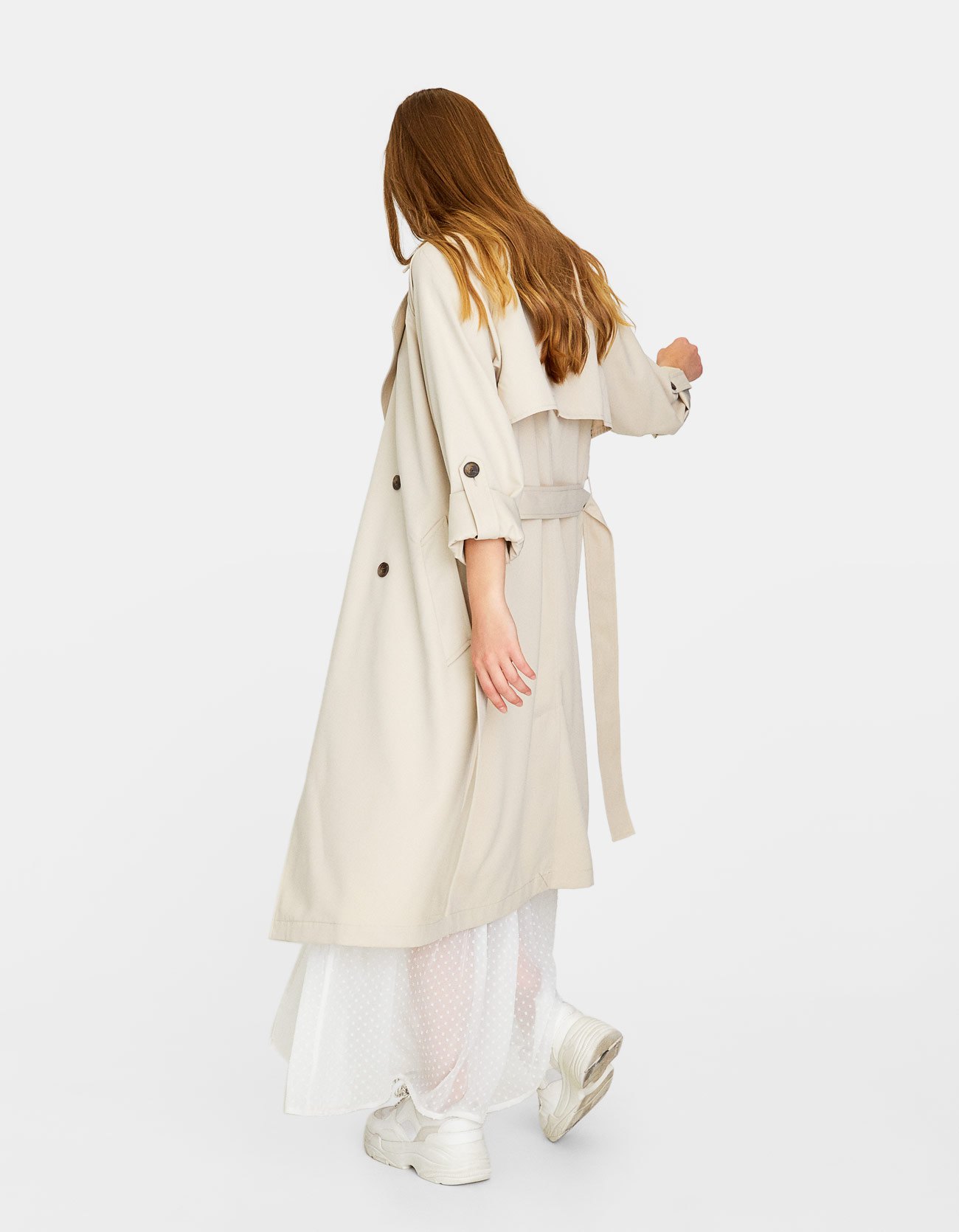 long flowing coat