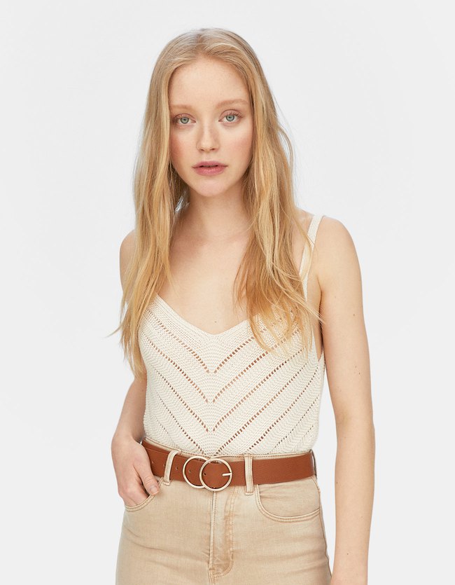 Stradivarius Dubbele Riem Met Gekruiste Gesp Dames Lichtkameel 70 stradivarius kopen in de aanbieding Stradivarius Dubbele Riem Met Gekruiste Gesp Dames Lichtkameel 70 stradivarius kopen in de aanbieding
