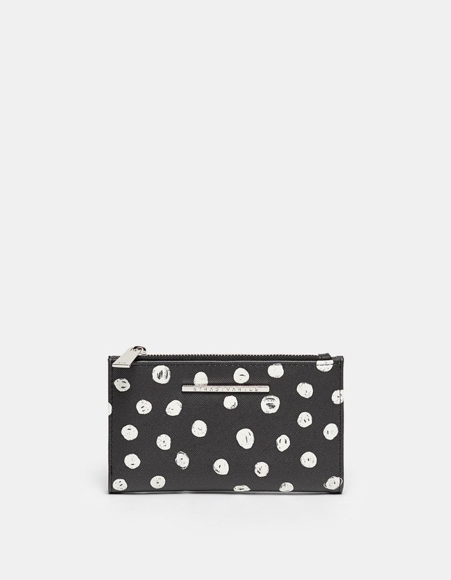 Stradivarius Basic Portemonnee Met Stippen Dames Zwart stradivarius kopen in de aanbieding Stradivarius Basic Portemonnee Met Stippen Dames Zwart stradivarius kopen in de aanbieding