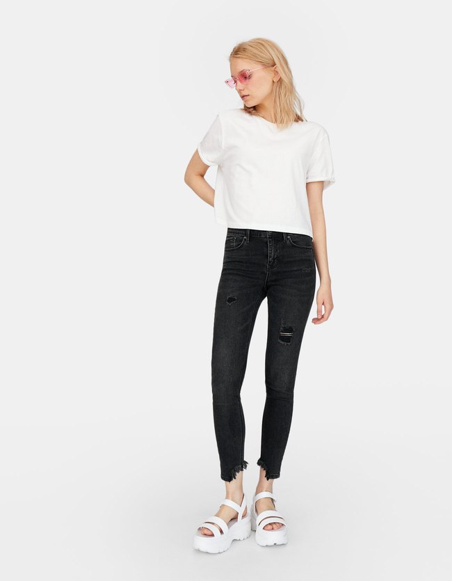 Stradivarius Skinny Jeans Met Hoge Taille Dames Verwassen 36 stradivarius kopen in de aanbieding Stradivarius Skinny Jeans Met Hoge Taille Dames Verwassen 36 stradivarius kopen in de aanbieding