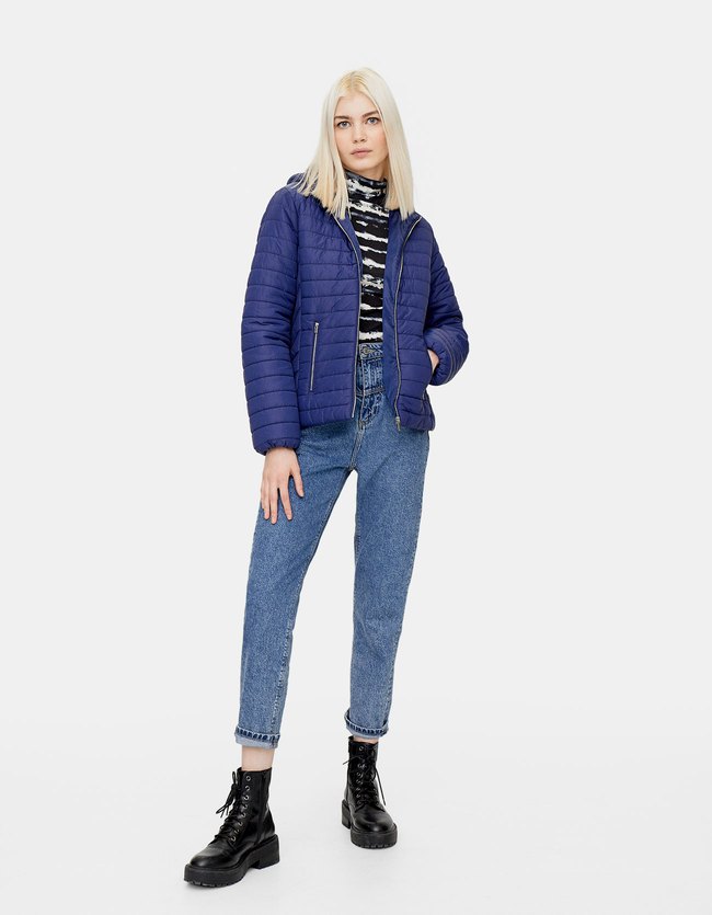 Stradivarius Padding Jack Met Capuchon Dames Elektrisch Blauw Xs stradivarius kopen in de aanbieding Stradivarius Padding Jack Met Capuchon Dames Elektrisch Blauw Xs stradivarius kopen in de aanbieding