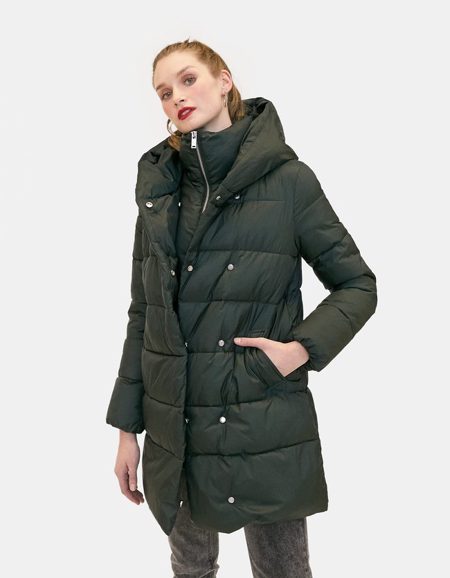 Stradivarius Jas Met Padding En Dubbele Kraag Limited Edition Dames Flessengroen Xs stradivarius kopen in de aanbieding Stradivarius Jas Met Padding En Dubbele Kraag Limited Edition Dames Flessengroen Xs stradivarius kopen in de aanbieding