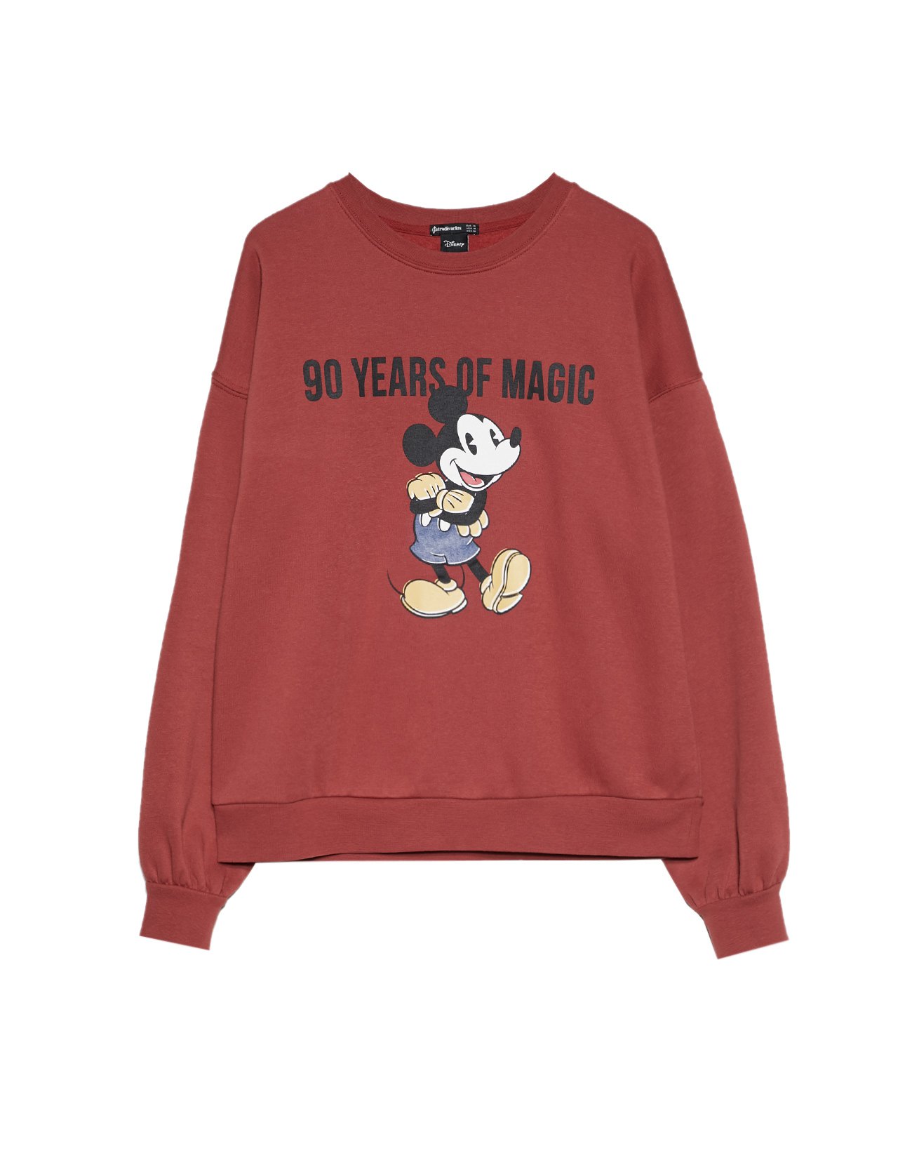 stradivarius mickey mouse sweatshirt