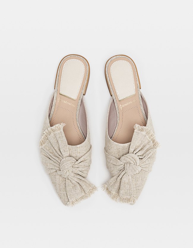 Stradivarius Raffia Muiltje Met Strik Dames Naturel 40 stradivarius kopen in de aanbieding Stradivarius Raffia Muiltje Met Strik Dames Naturel 40 stradivarius kopen in de aanbieding