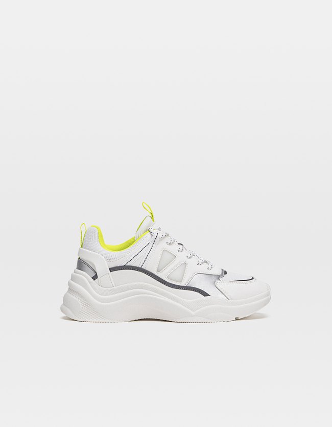 Stradivarius Witte Sneakers Met Metallic Details Dames Gecombineerd 36 stradivarius kopen in de aanbieding Stradivarius Witte Sneakers Met Metallic Details Dames Gecombineerd 36 stradivarius kopen in de aanbieding