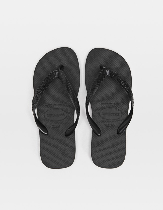 Stradivarius Havaianas Top Dames Zwart 3738 stradivarius kopen in de aanbieding