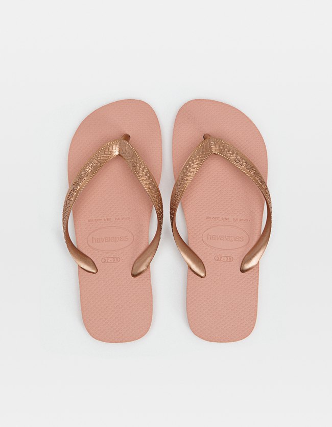 Stradivarius Havaianas Top Dames Naturel 3940 stradivarius kopen in de aanbieding
