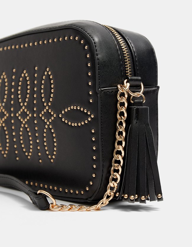 Stradivarius Schoudertas Met Studs Dames Zwart stradivarius kopen in de aanbieding Stradivarius Schoudertas Met Studs Dames Zwart stradivarius kopen in de aanbieding