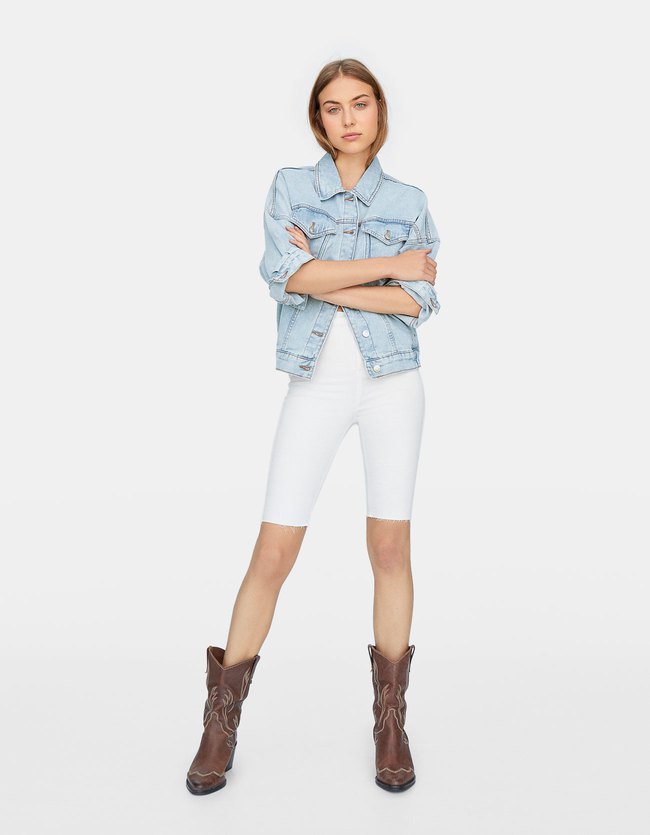 Stradivarius Fietsjeans Dames Wit 40 stradivarius kopen in de aanbieding Stradivarius Fietsjeans Dames Wit 40 stradivarius kopen in de aanbieding