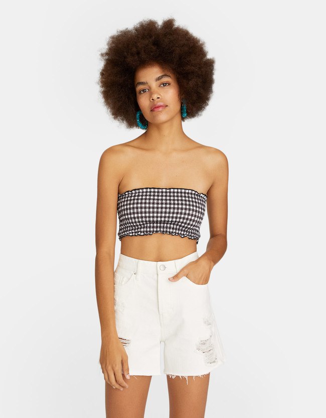 Stradivarius Mom Shorts Dames Wit 36 stradivarius kopen in de aanbieding Stradivarius Mom Shorts Dames Wit 36 stradivarius kopen in de aanbieding