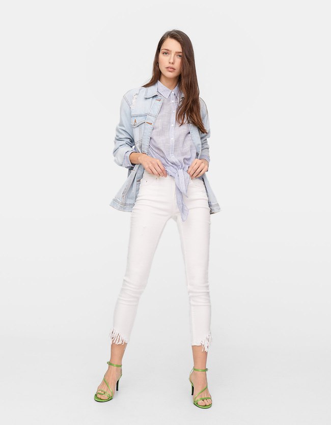 Stradivarius Skinny Jeans Met Lage Taille Dames Wit 36 stradivarius kopen in de aanbieding Stradivarius Skinny Jeans Met Lage Taille Dames Wit 36 stradivarius kopen in de aanbieding
