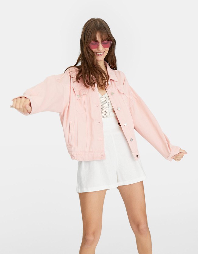 Stradivarius Terracotta Jack Met Elastiek In De Zoom Dames Naturel Roze stradivarius kopen in de aanbieding Stradivarius Terracotta Jack Met Elastiek In De Zoom Dames Naturel Roze stradivarius kopen in de aanbieding