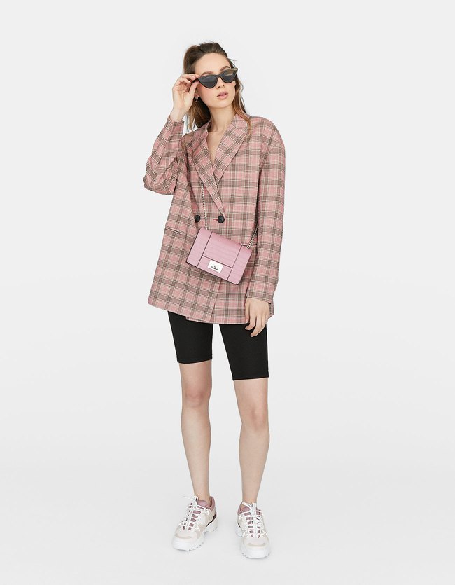 Stradivarius Oversized Geruite Blazer Dames Donkerrood Xs stradivarius kopen in de aanbieding Stradivarius Oversized Geruite Blazer Dames Donkerrood Xs stradivarius kopen in de aanbieding