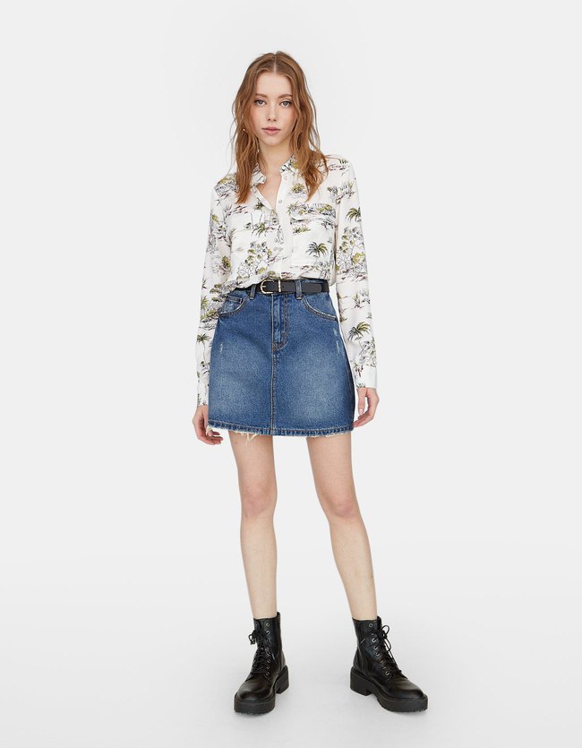 Stradivarius Blouse Met Safariprint Dames Ecru Xl stradivarius kopen in de aanbieding Stradivarius Blouse Met Safariprint Dames Ecru Xl stradivarius kopen in de aanbieding