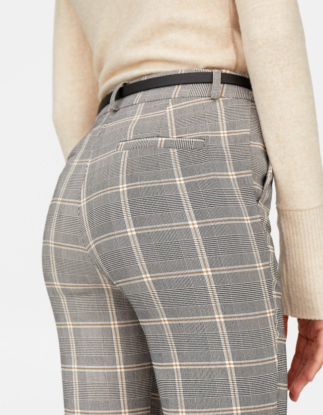 Stradivarius Kostuumpantalon Met Ruiten En Riem Dames Grijs Melange 40 stradivarius kopen in de aanbieding Stradivarius Kostuumpantalon Met Ruiten En Riem Dames Grijs Melange 40 stradivarius kopen in de aanbieding