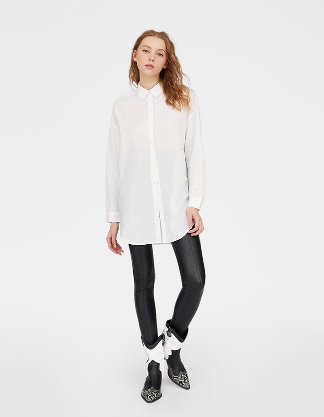 Stradivarius Pu Broek Met Hoge Taille Dames Zwart 36 stradivarius kopen in de aanbieding Stradivarius Pu Broek Met Hoge Taille Dames Zwart 36 stradivarius kopen in de aanbieding