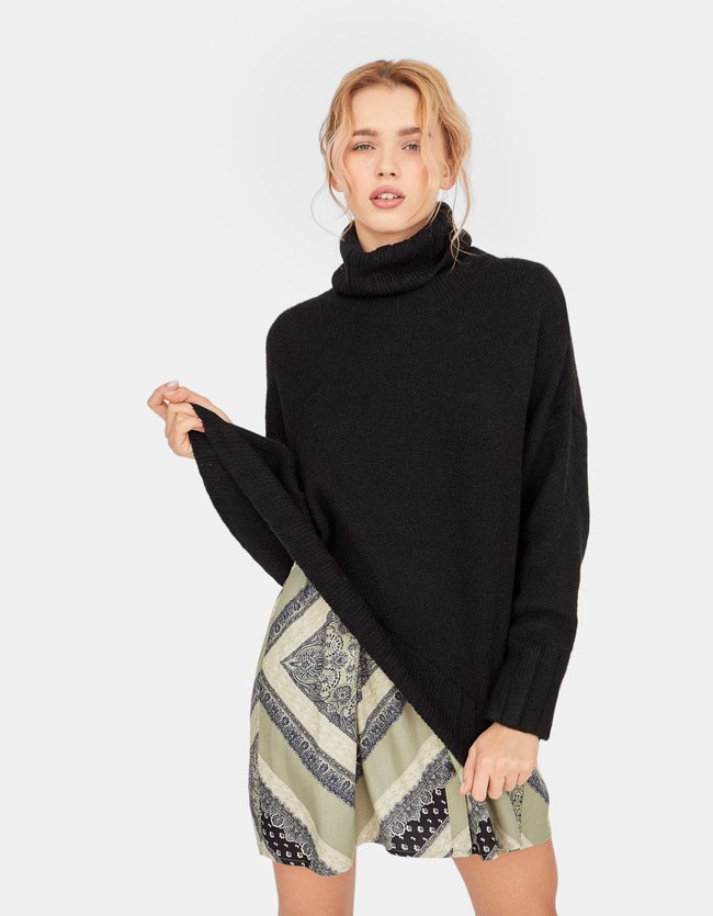 Stradivarius Vervilte Coltrui Dames Zwart stradivarius kopen in de aanbieding Stradivarius Vervilte Coltrui Dames Zwart stradivarius kopen in de aanbieding