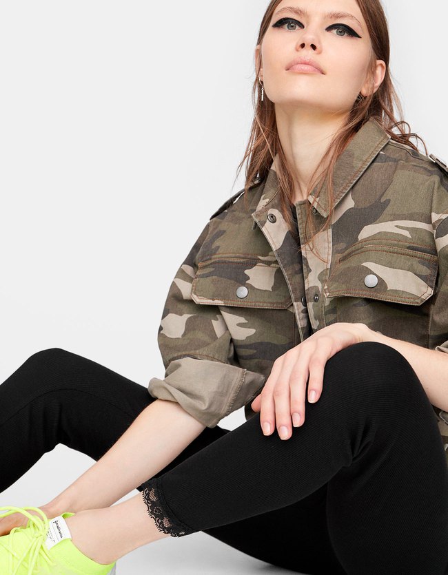 Stradivarius Riblegging Met Kant Dames Zwart Xs stradivarius kopen in de aanbieding Stradivarius Riblegging Met Kant Dames Zwart Xs stradivarius kopen in de aanbieding