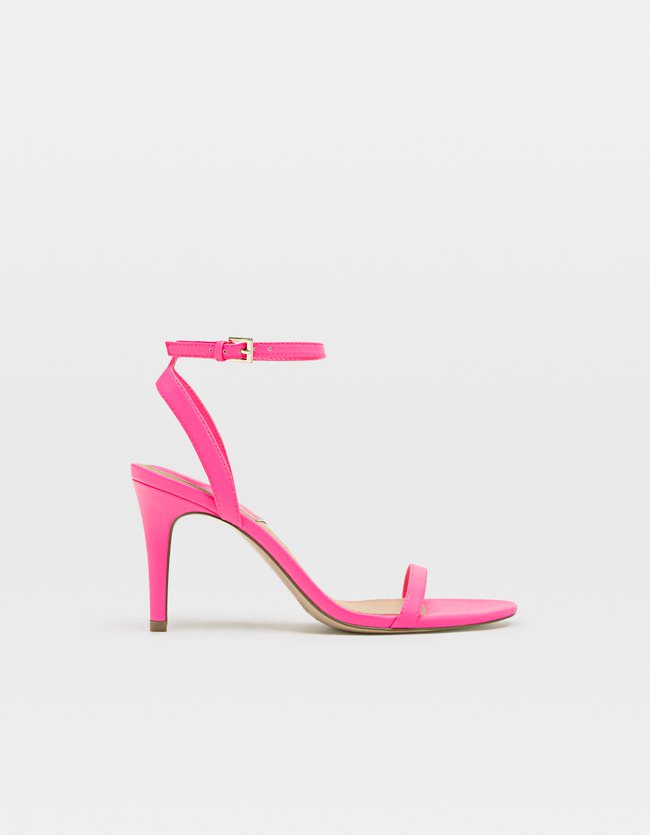 Stradivarius Fluorroze Sandaal Met Hoge Hak Dames Fluorfuchsia 36 stradivarius kopen in de aanbieding Stradivarius Fluorroze Sandaal Met Hoge Hak Dames Fluorfuchsia 36 stradivarius kopen in de aanbieding