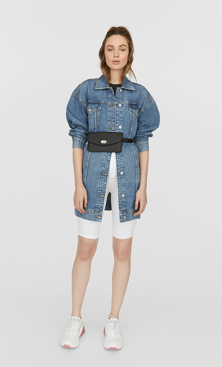 super oversized denim jacket