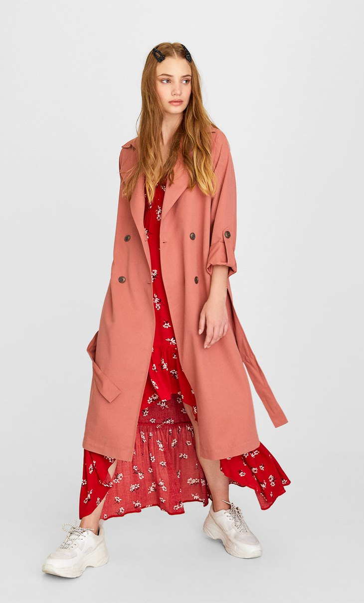 Trench stradivarius 2019 Clearance
