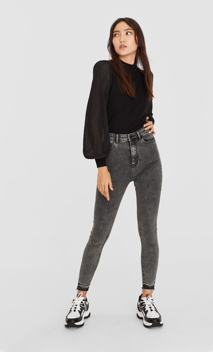 pantalones vaqueros mujer stradivarius