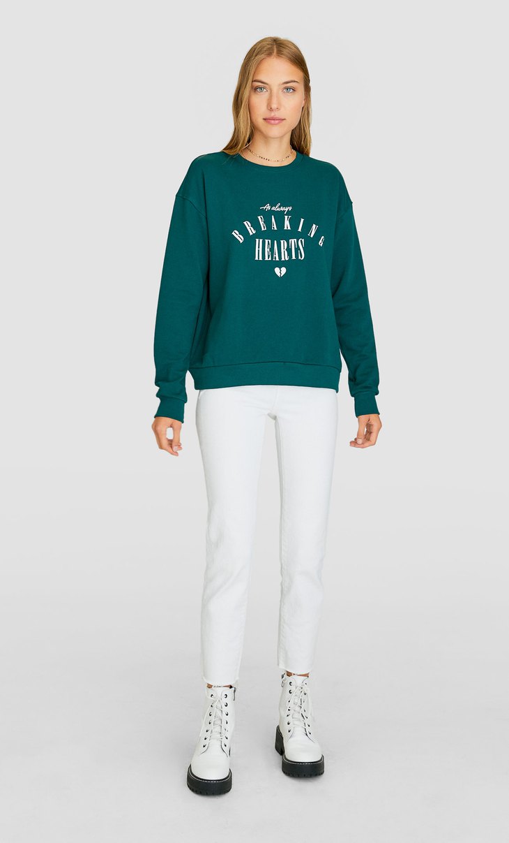 sudaderas mujer stradivarius