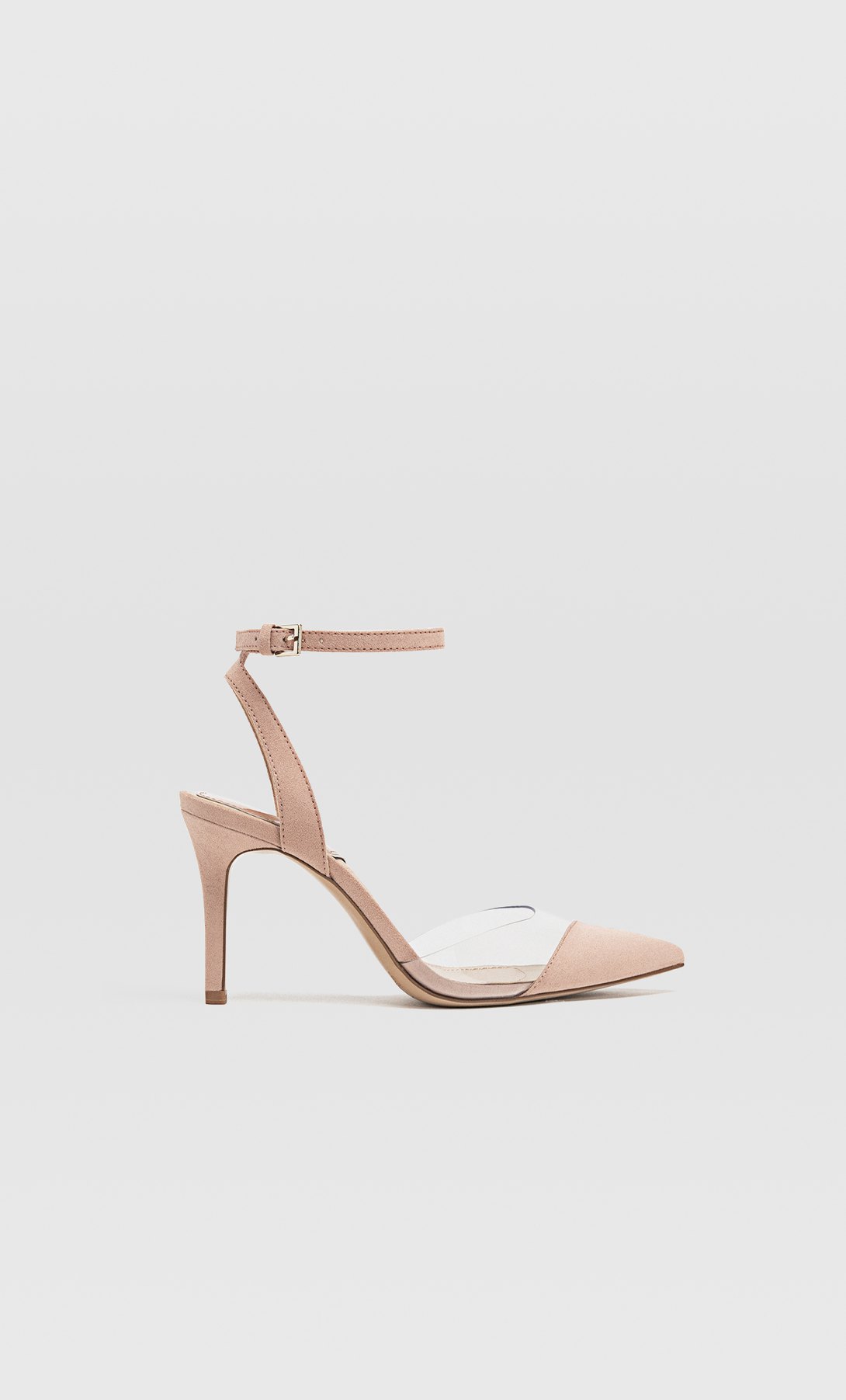 Rosa Schuhe Mit Vinyl Absatz