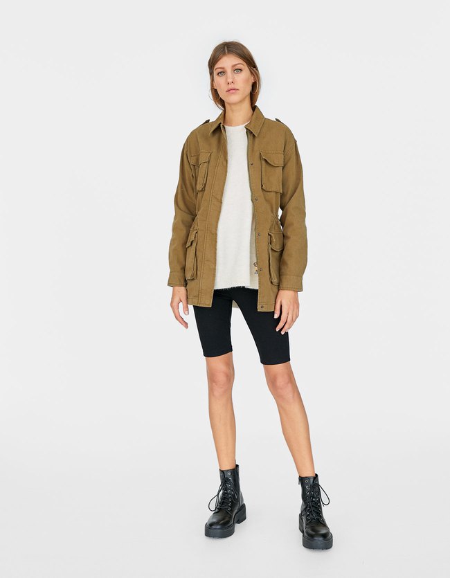 Y Mujer España Chaquetas Abrigos De Ss19Stradivarius SUMpzVGLq