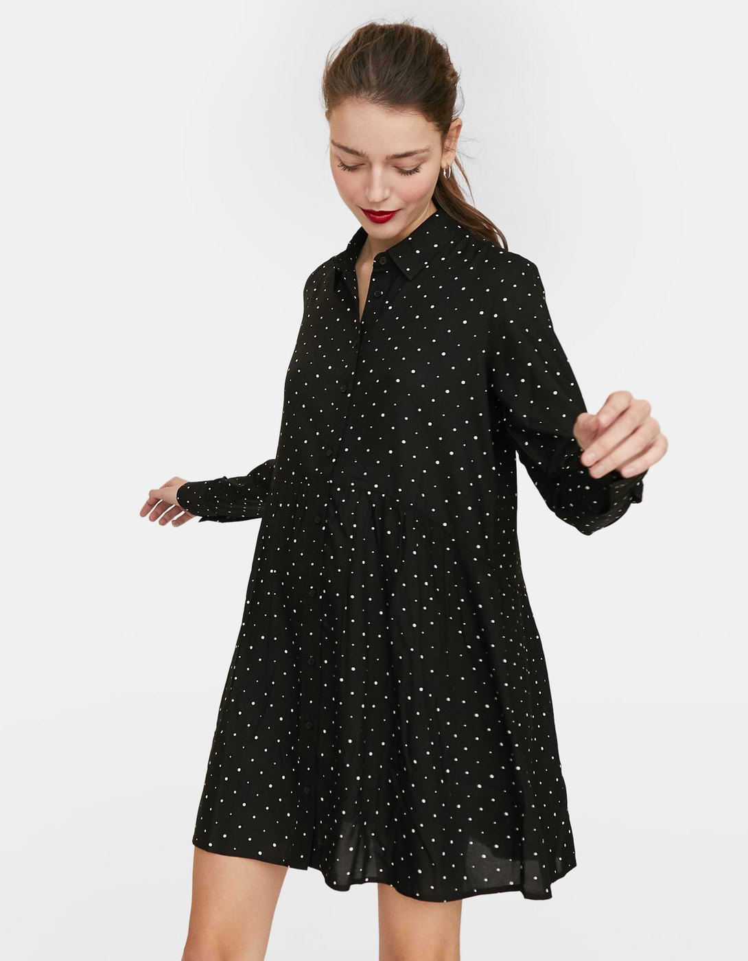Shirt Dress Stradivarius Top Sellers, UP TO 52% OFF | www 