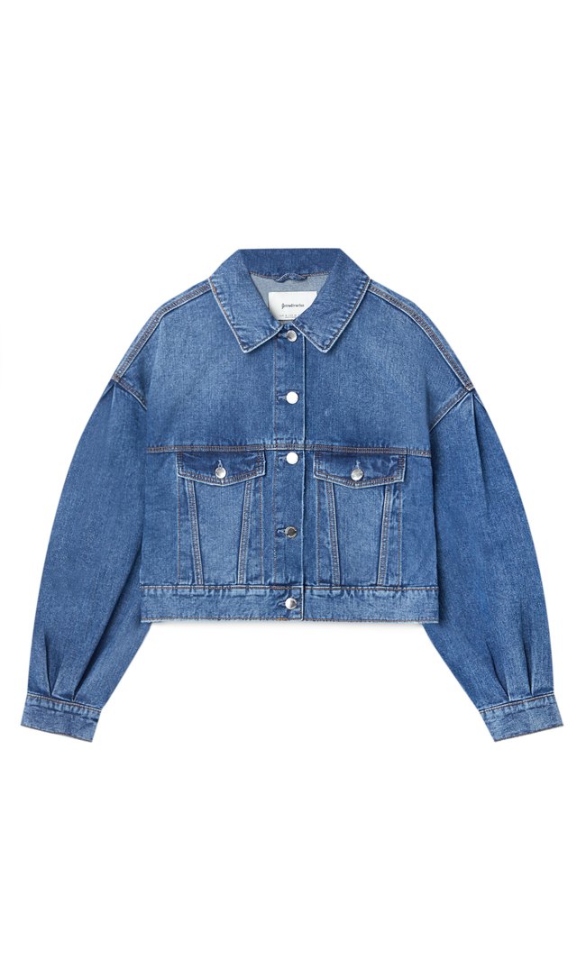 stradivarius jeans jacket