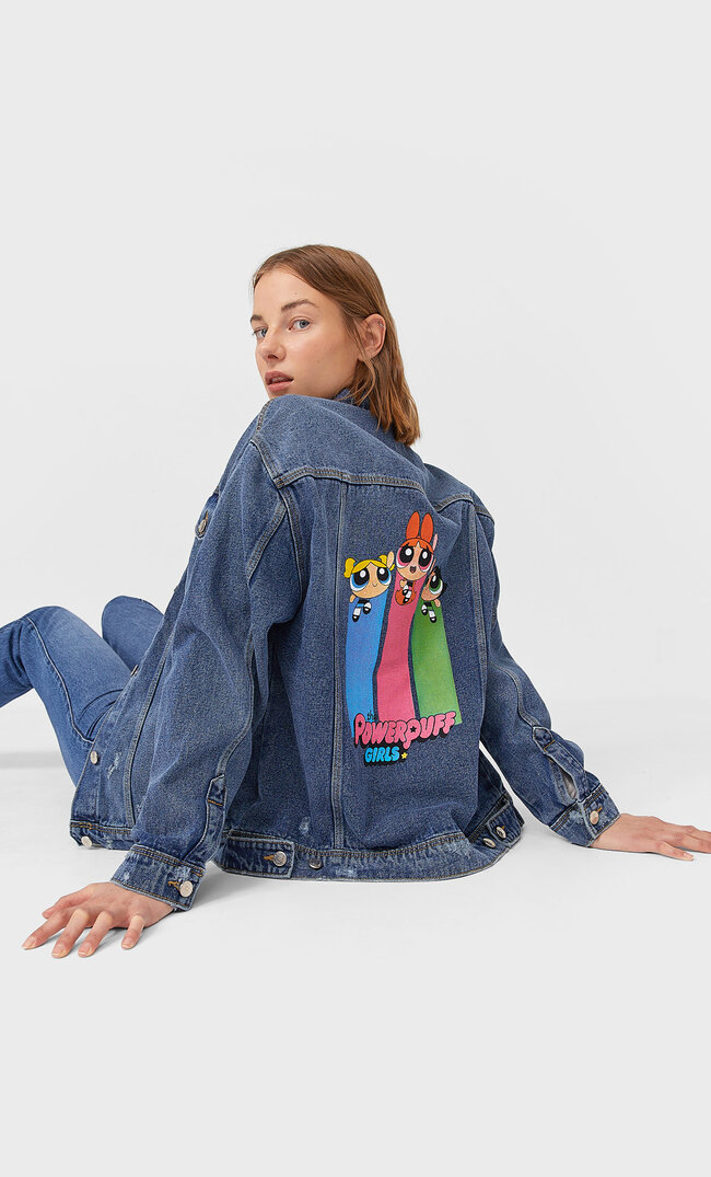 jacket jeans stradivarius