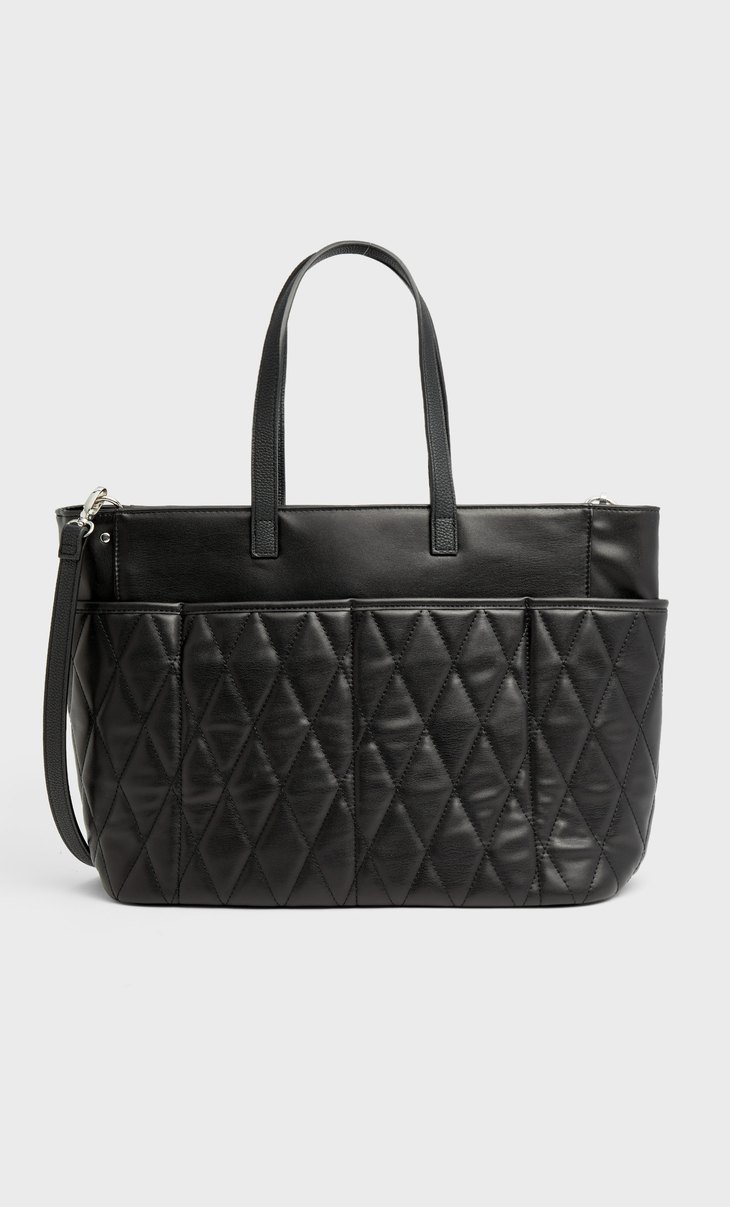Bolso Acolchado Negro Stradivarius on Sale, UP TO 56% OFF | agrichembio.com