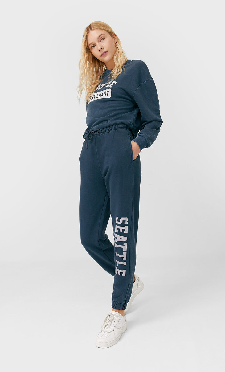 stradivarius striped pants