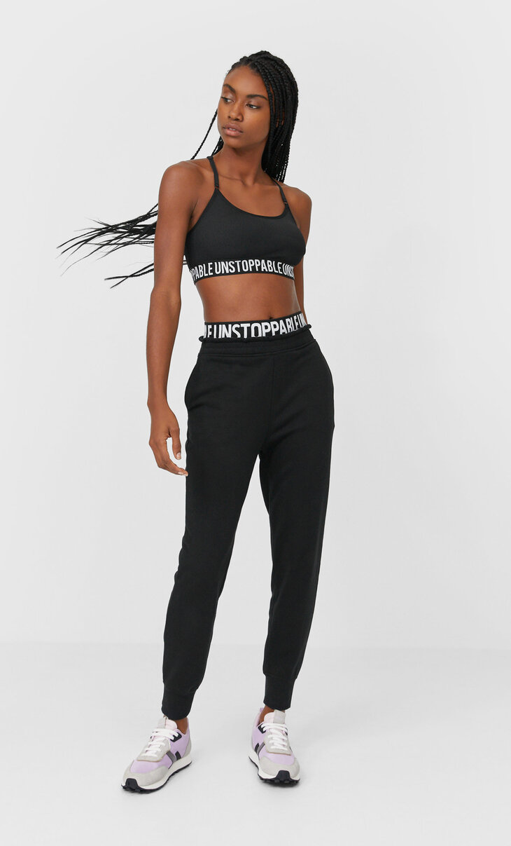 Pantalon deporte stradivarius Clearance