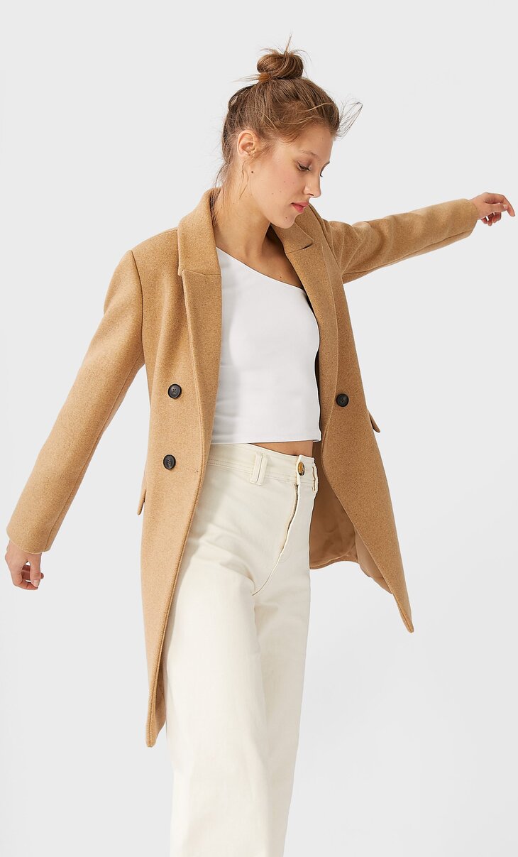 Manteau best sale caban stradivarius