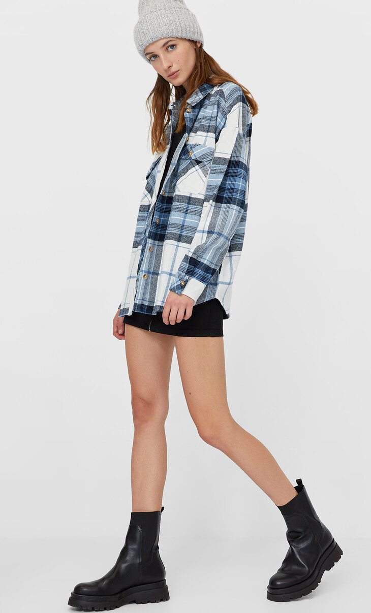 Camicia A Quadri Camicie Da Donna Stradivarius Italia