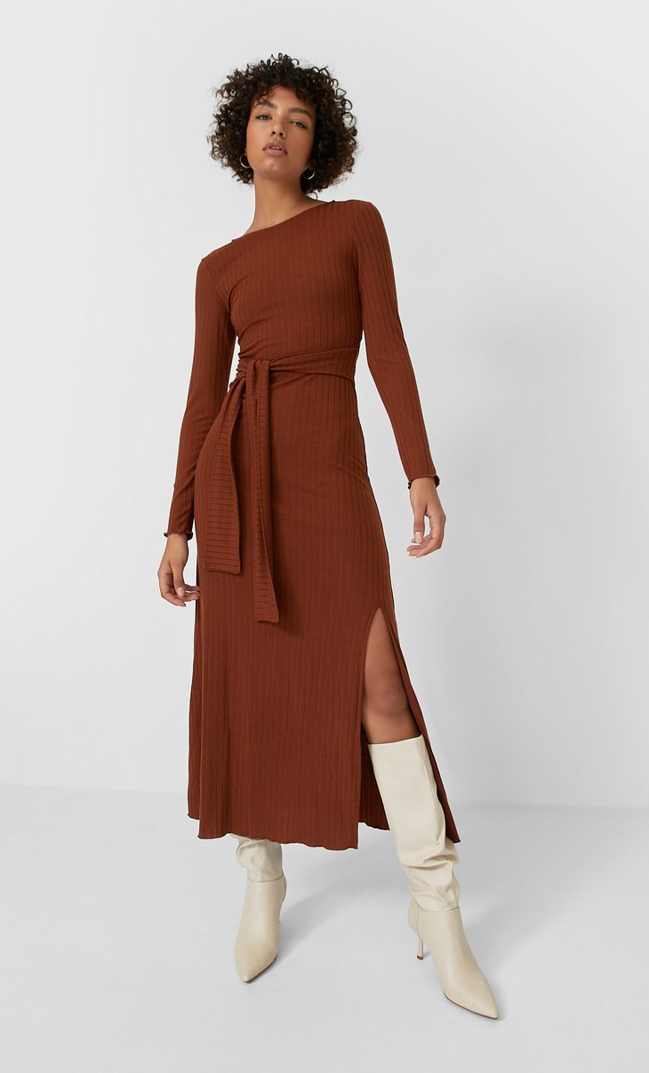 Dresses For Women Winter Fashion 2020 Stradivarius Turkey