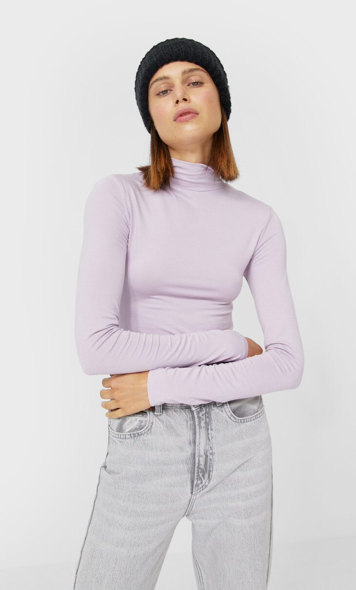 T Shirts For Women Winter Fashion 2020 Stradivarius Indonesia