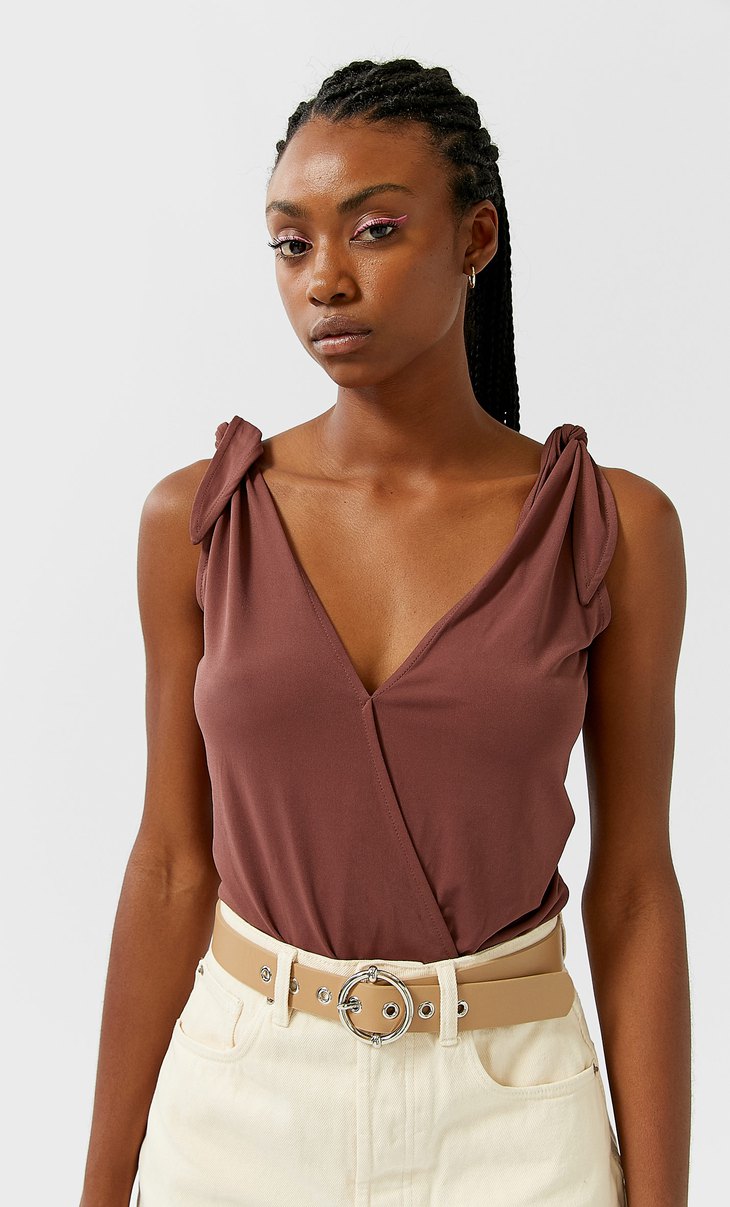 stradivarius bodysuit