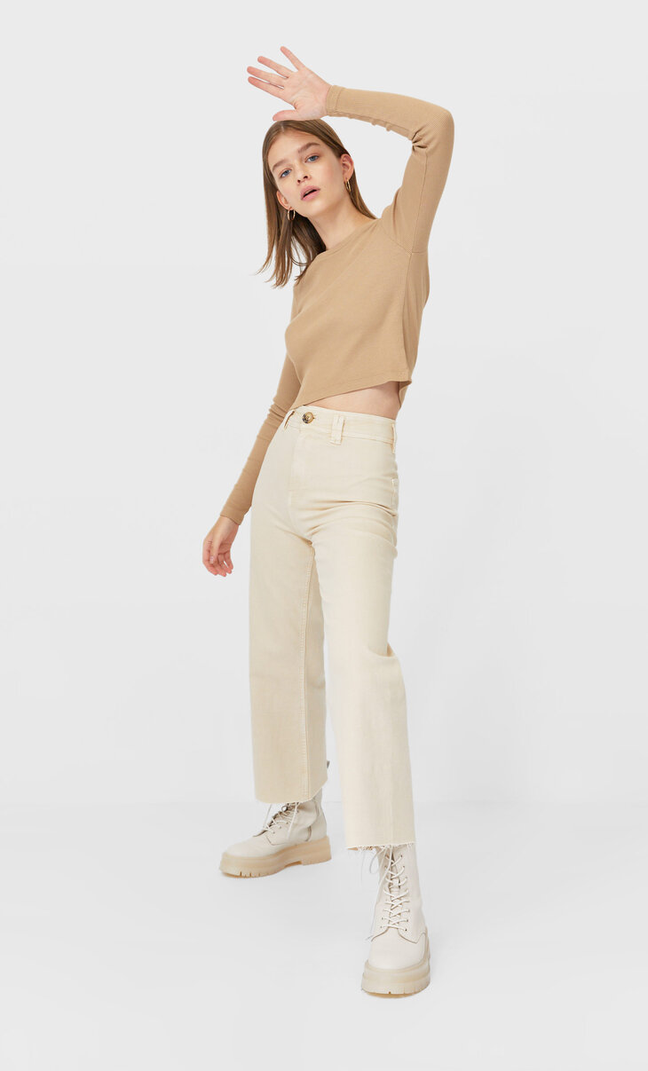 T Shirts For Women Winter Fashion 2020 Stradivarius Indonesia
