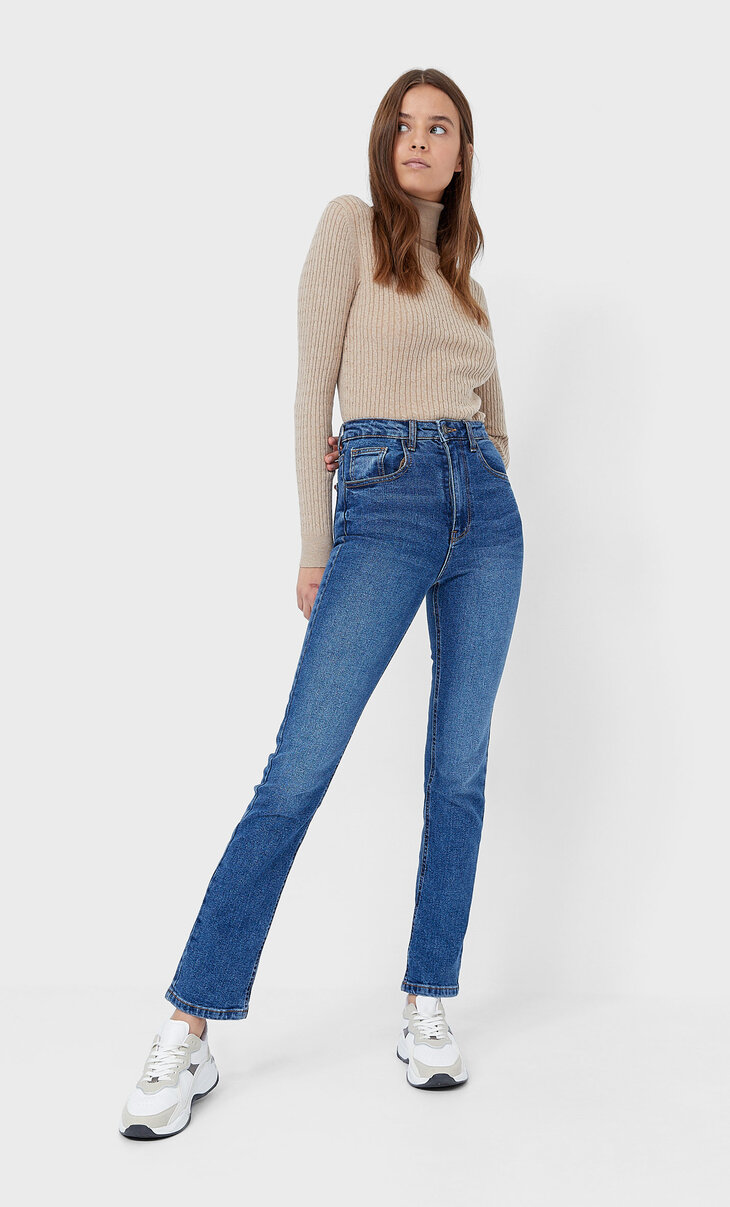 stradivarius jeans straight fit