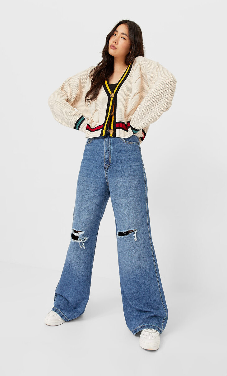 cardigan stradivarius